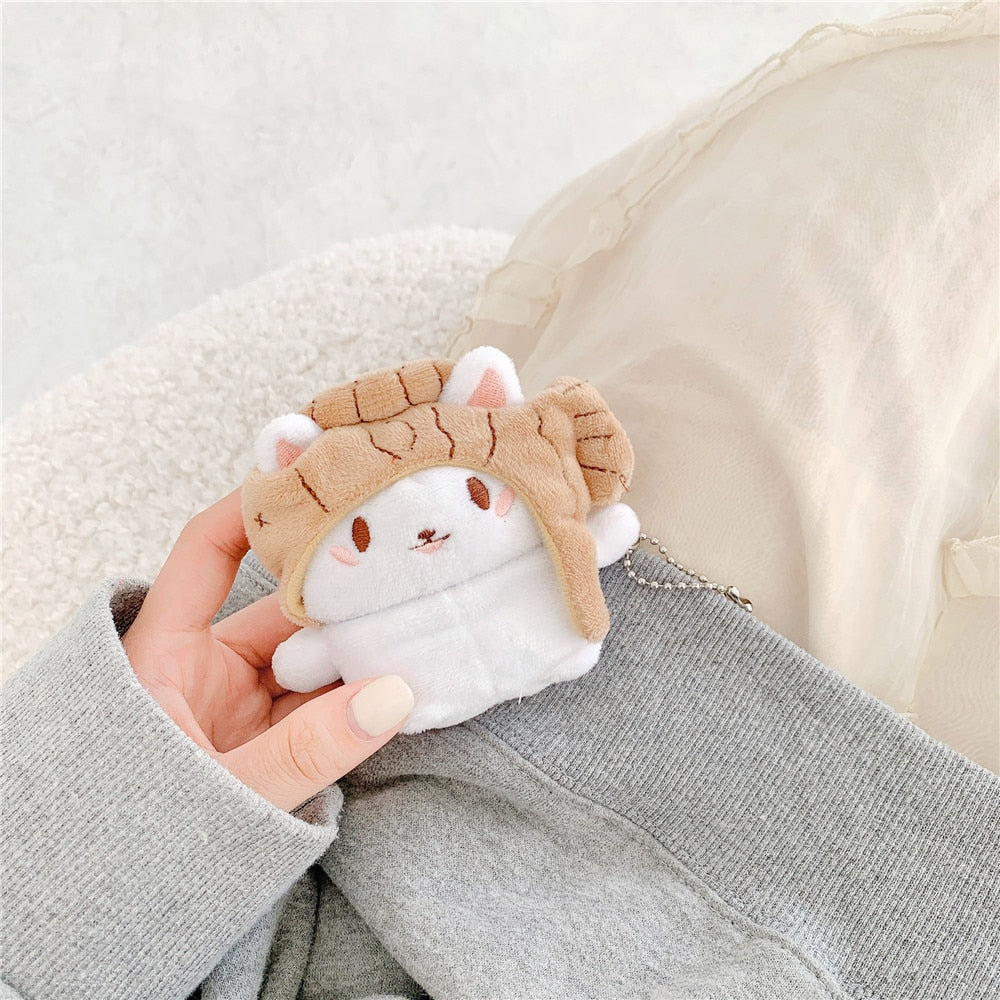 3D Cat plush AirPod Case - airpods pro - Cat airpod Case