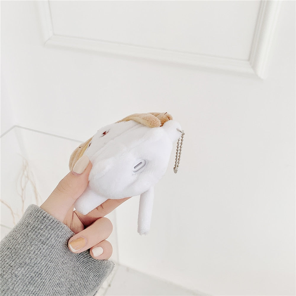 3D Cat plush AirPod Case - Cat airpod Case