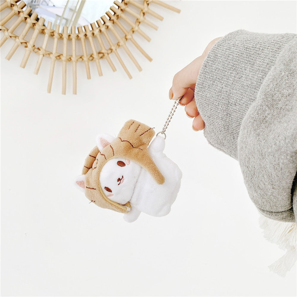 3D Cat plush AirPod Case - Cat airpod Case