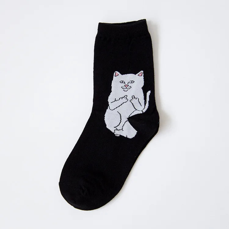 Chaussettes fesses de chat
