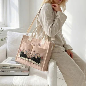 Hippie-Katzenhandtasche