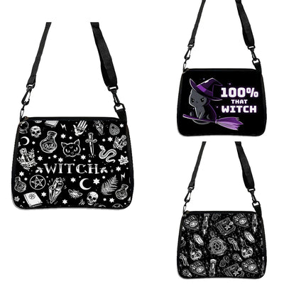 Bedruckte Katzenhandtasche