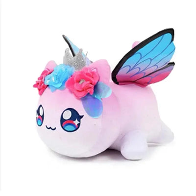 Aphmau-Inspired Donut Cat Plush, Washable Kawaii Food Plushie