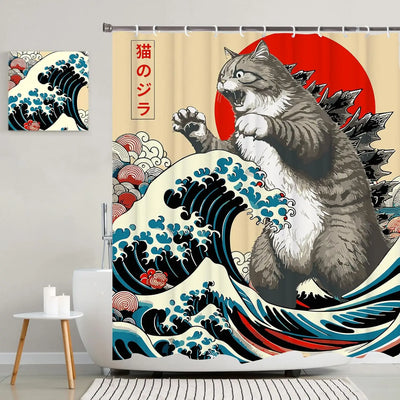 Tapiserie Cat Wave