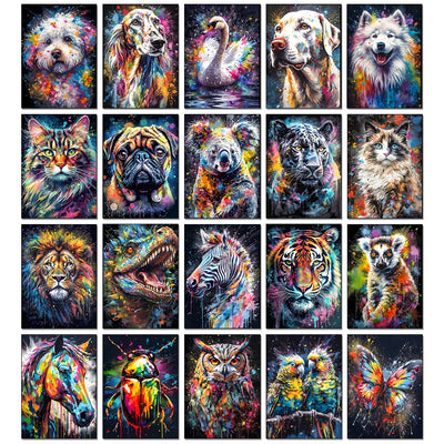 Art mural de photos de chats