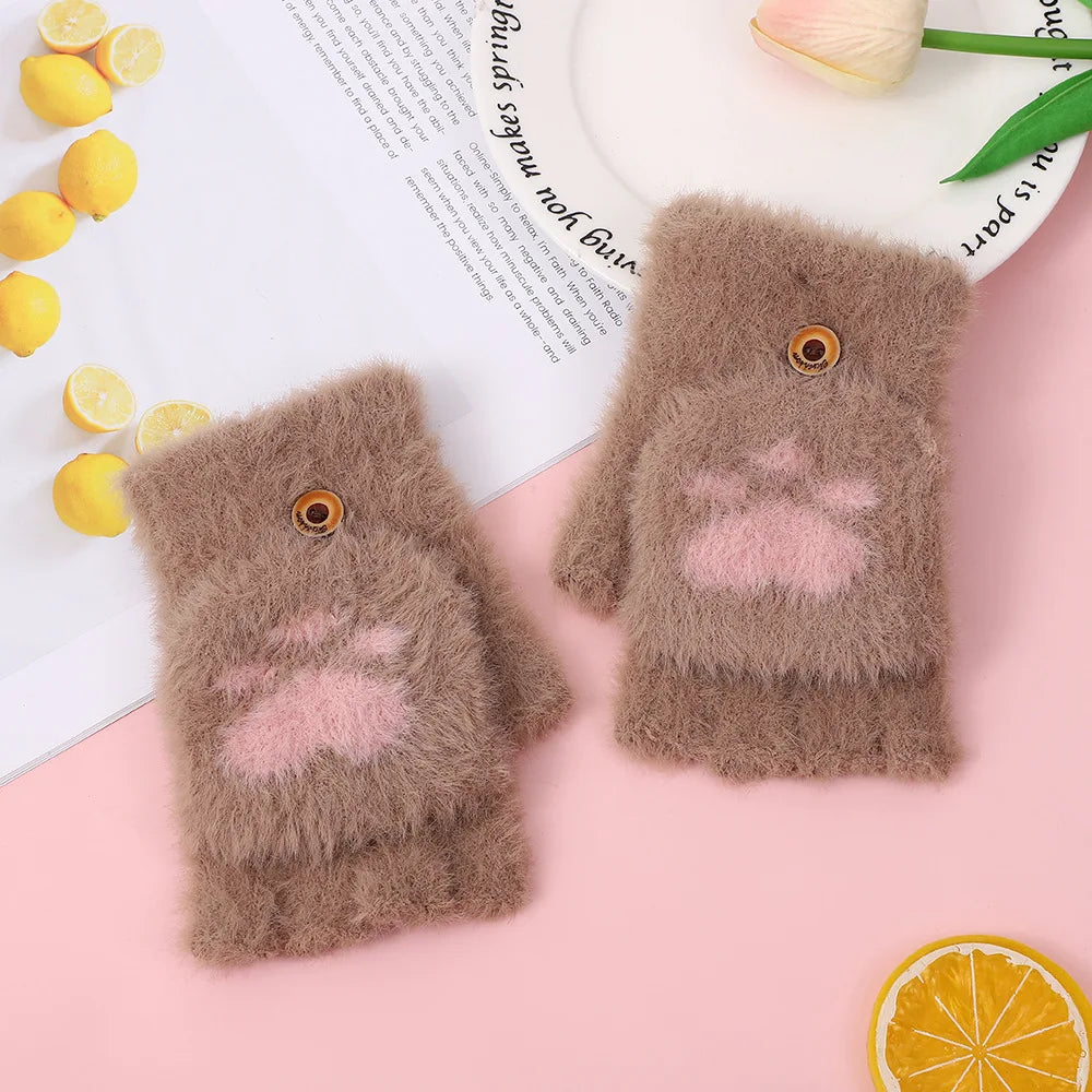 Gants de chat sans doigts