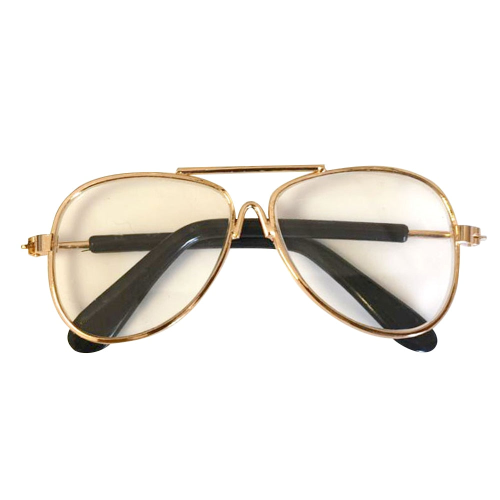 Aviator Cat Glasses - Yellow