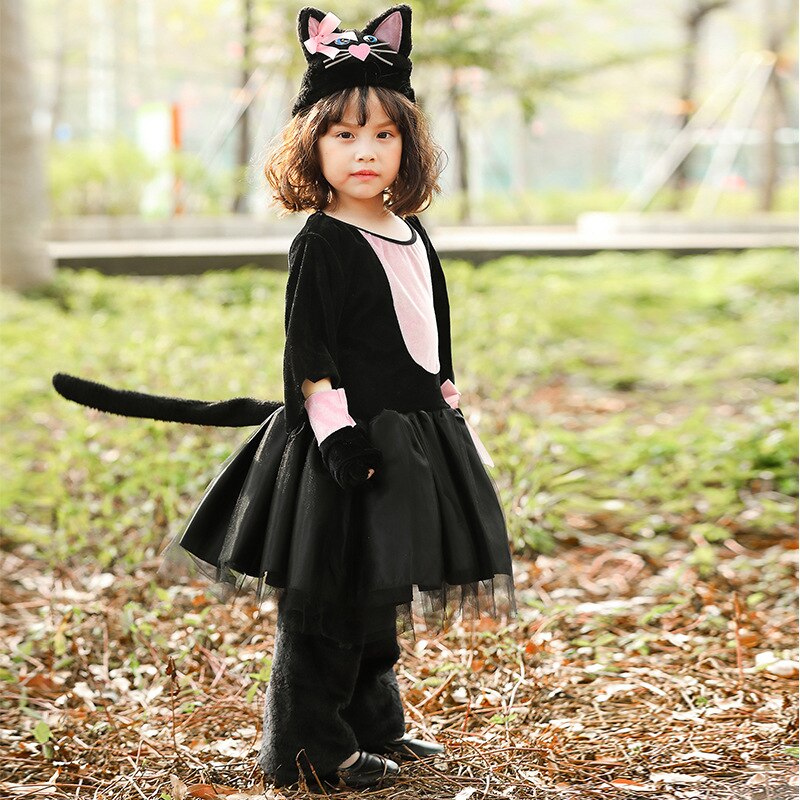 Black Cat Dress - Cat Dress
