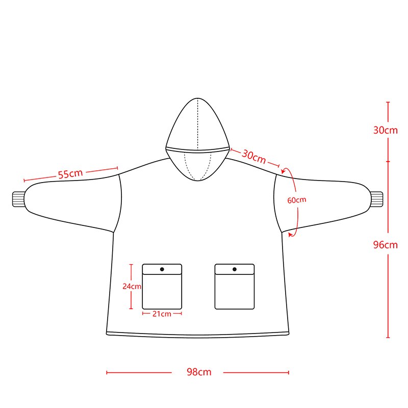 Cat Blanket Hoodie - Cat blanket