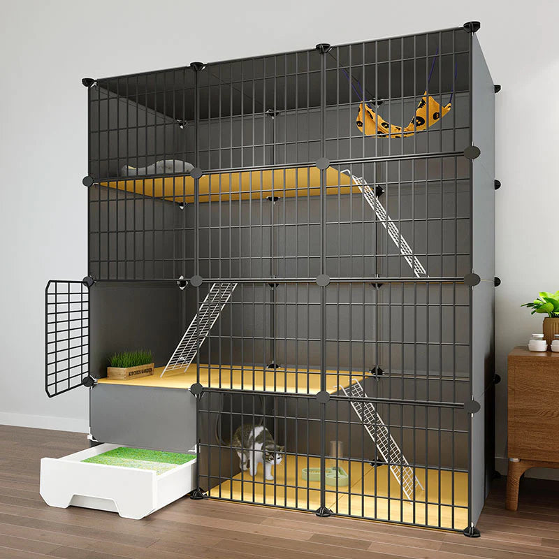 Litter cage best sale