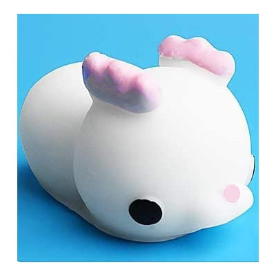 Cat Mochi Squishy - white deer
