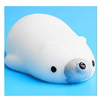 Cat Mochi Squishy - polar bear