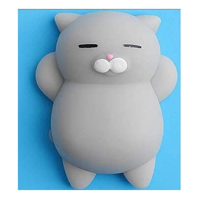 Cat Mochi Squishy - black cat