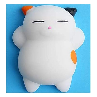 Cat Mochi Squishy - red cat