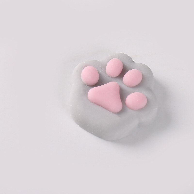 Cat Paw Squishy - Bright Chrome