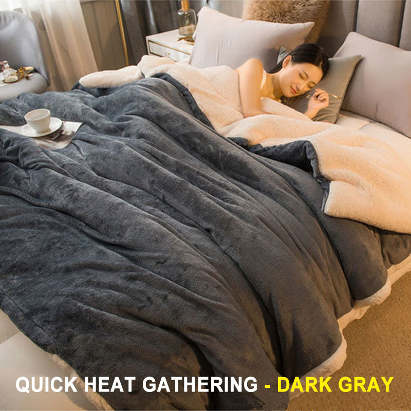 Cat throw Blanket - Grey / 100x150cm(39x59inch) - Cat