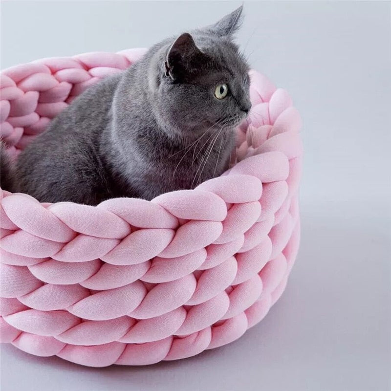 Crochet Cat ed - Pink / 30cm / United States