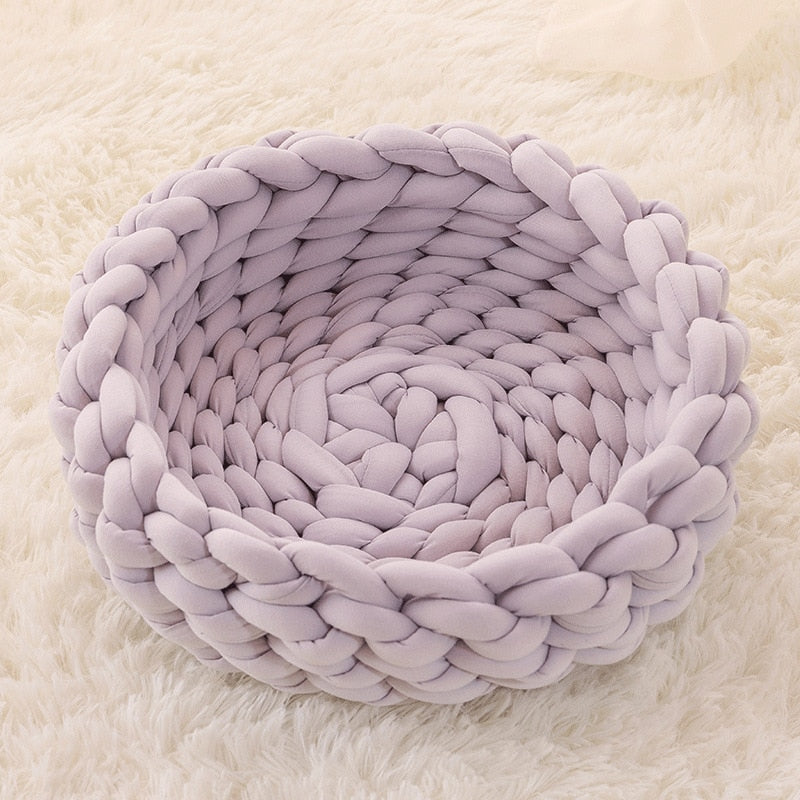 Crochet Cat ed - Purple / 30cm / United States