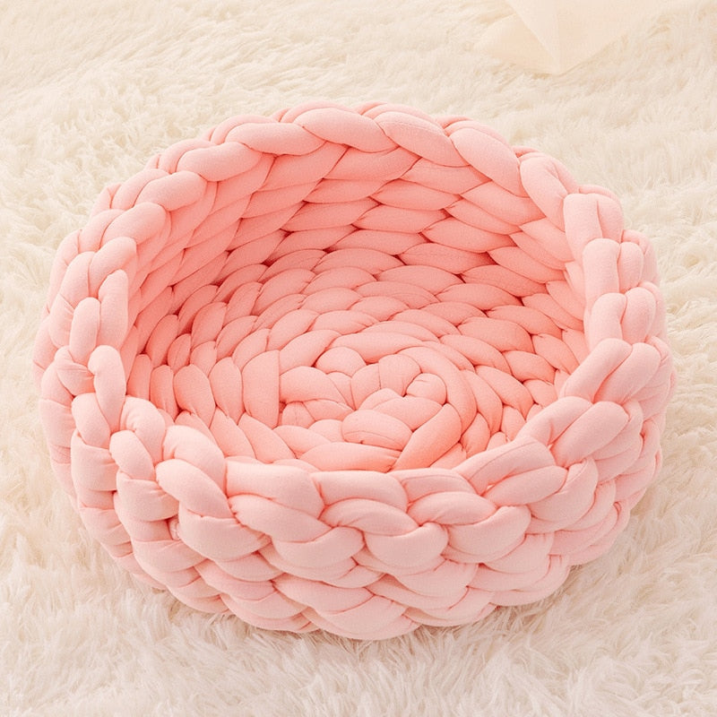 Crochet Cat ed - Baby Pink / 30cm / United States