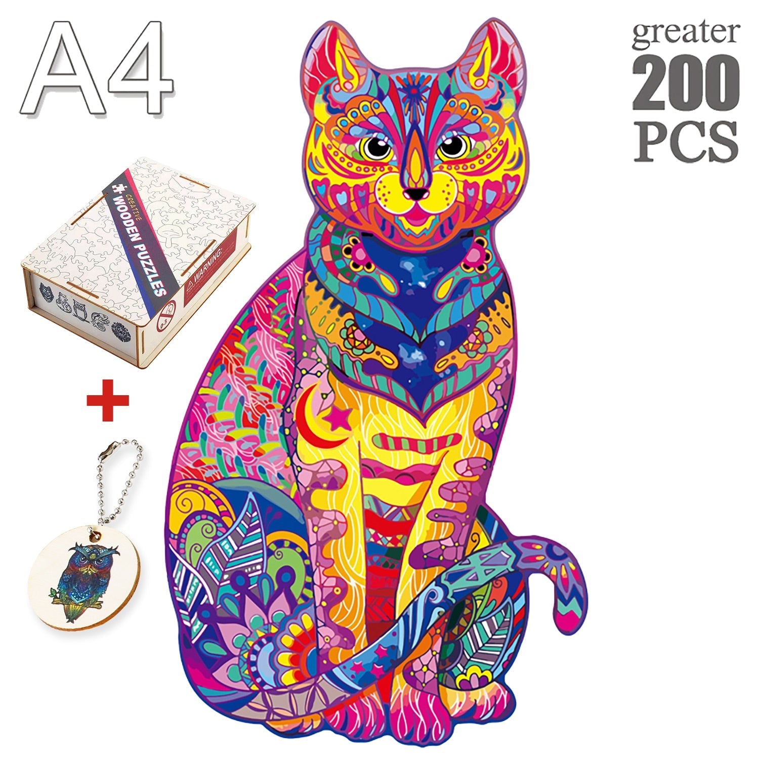 Dream Cat Jigsaw Puzzle - 200 pieces