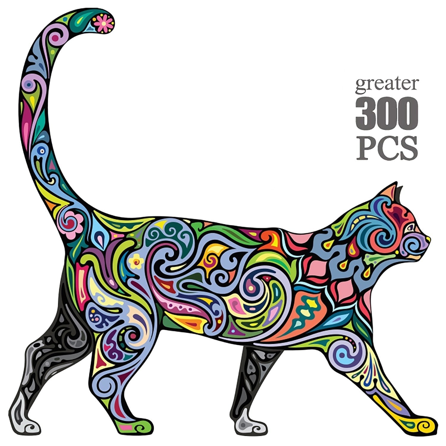 Fantasy Cat Jigsaw Puzzle - 300 pieces
