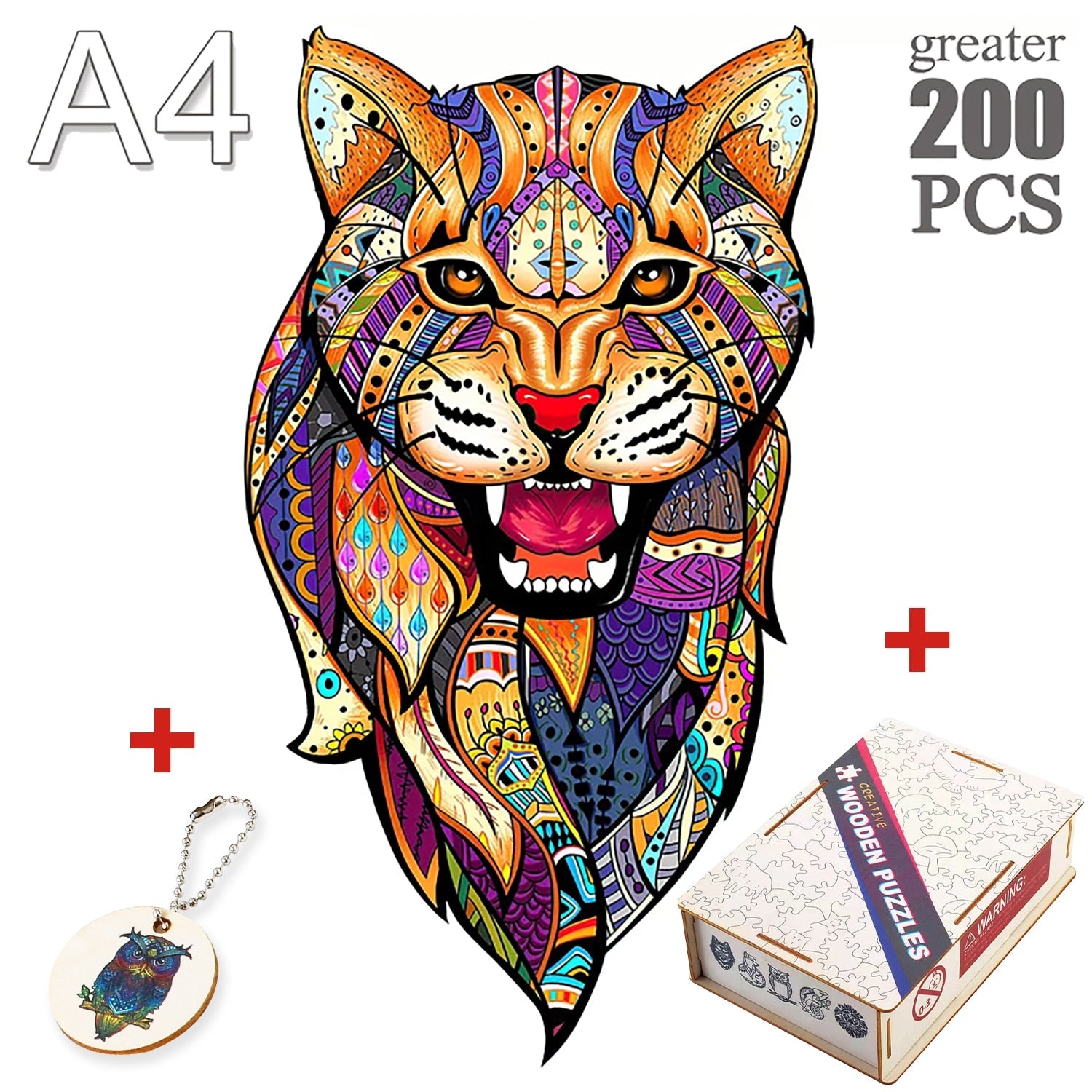 Feline Jigsaw Puzzle - 200 pieces