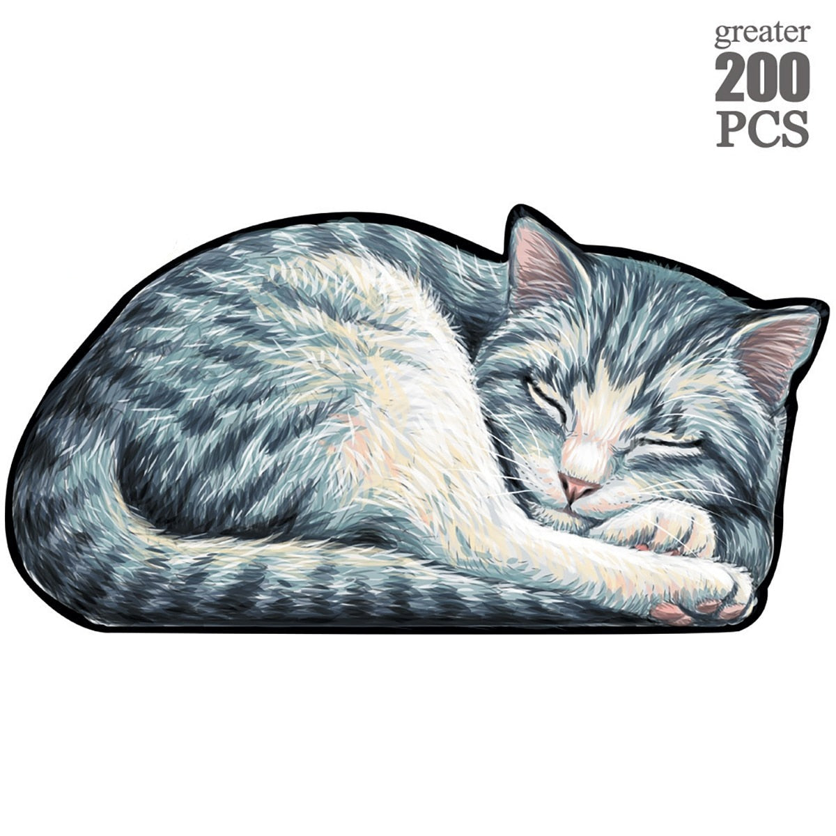 Furry Funhouse Cat Puzzle