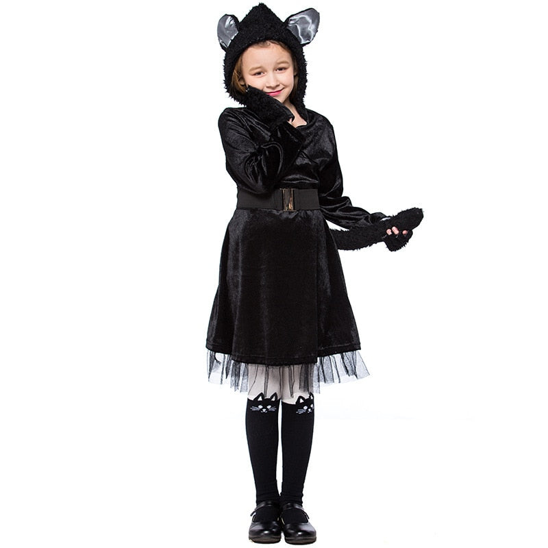 Gothic Cat Dress - Cat Dress