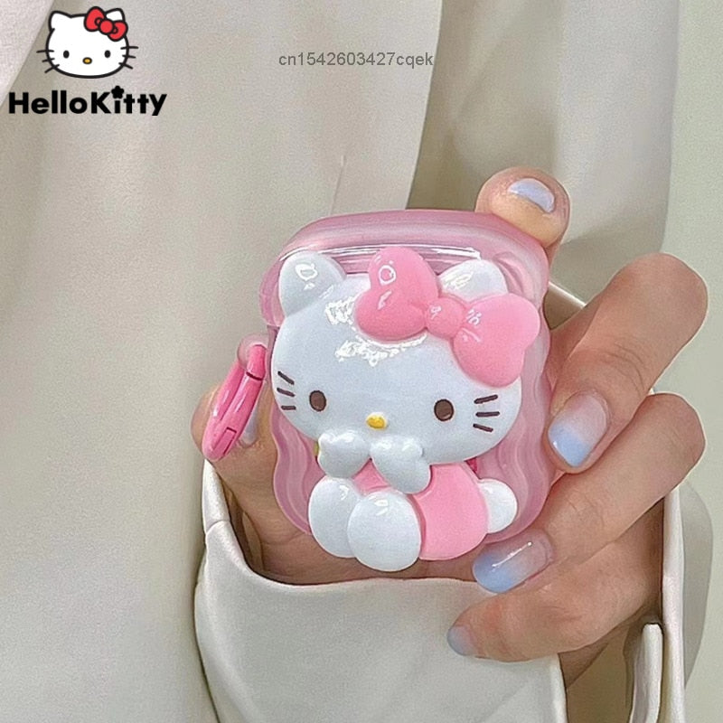 Hello Kitty Airpod Case - Cat airpod Case