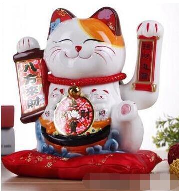 Large Maneki Neko - Luck