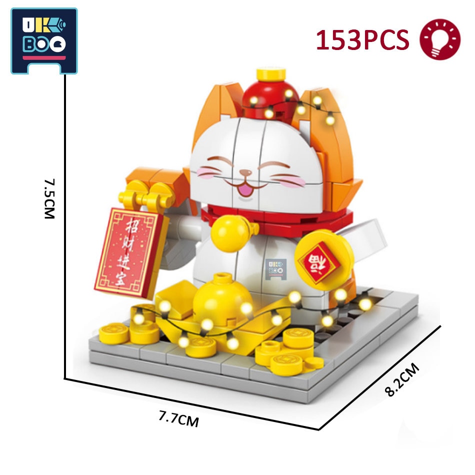 Lego Lucky Cat - Lego Lucky Cat