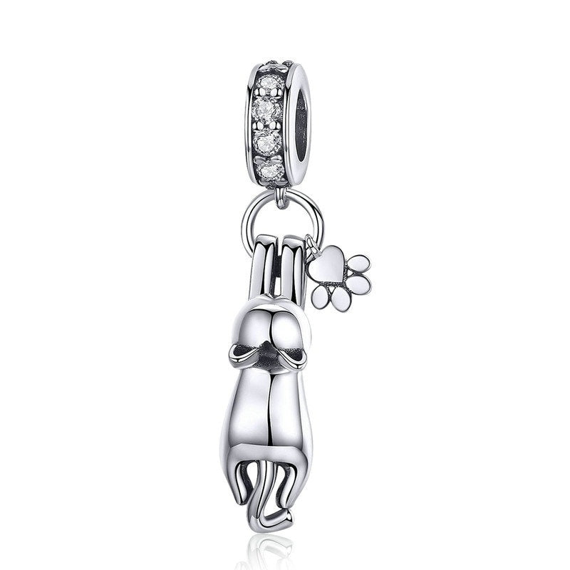 Cat Charm Necklace - Cat charms