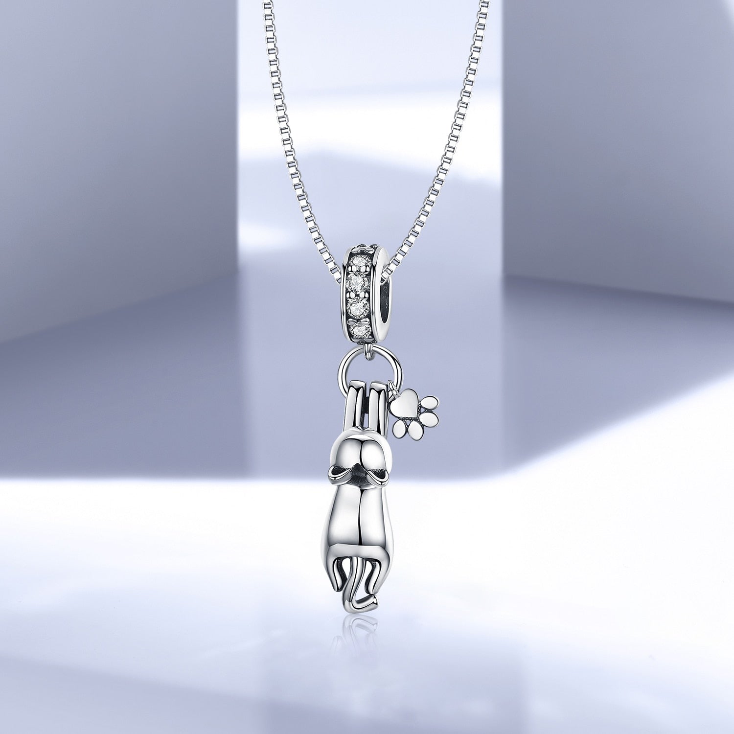 Cat Charm Necklace - Cat charms