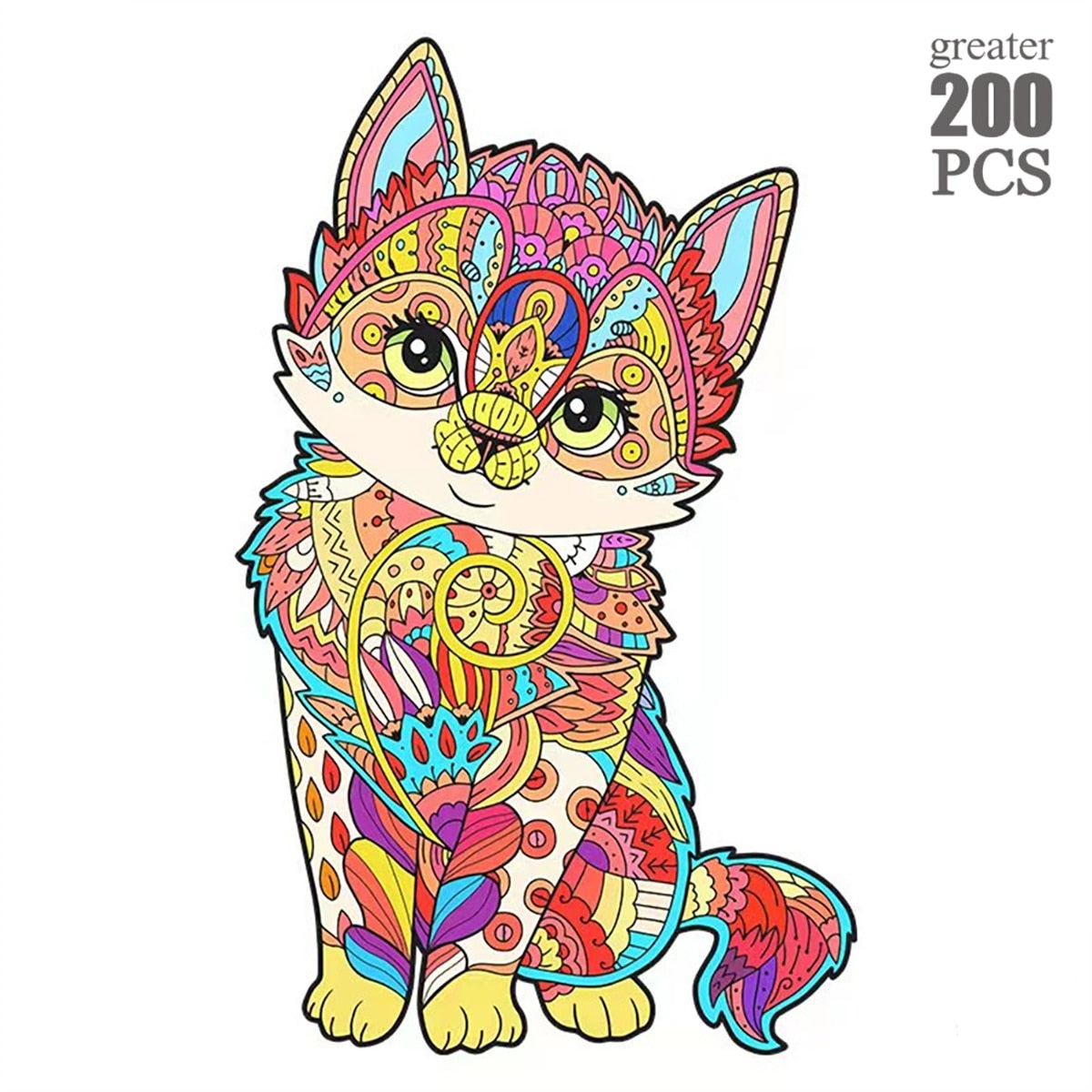 Meow-saic Masterpiece Cat Puzzle