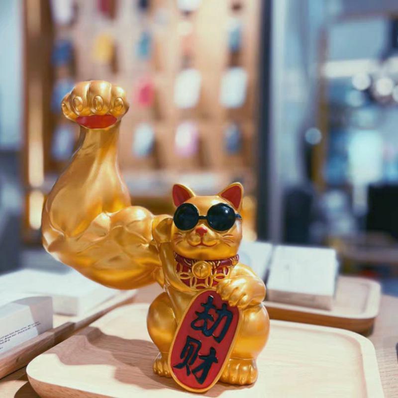 Muscle Lucky Cat - Muscle Lucky Cat