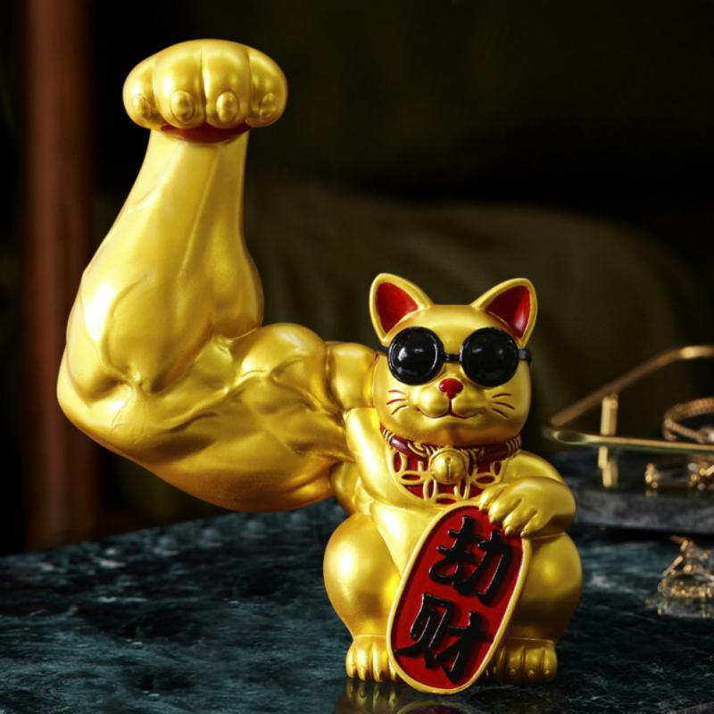 Muscle Lucky Cat - Muscle Lucky Cat