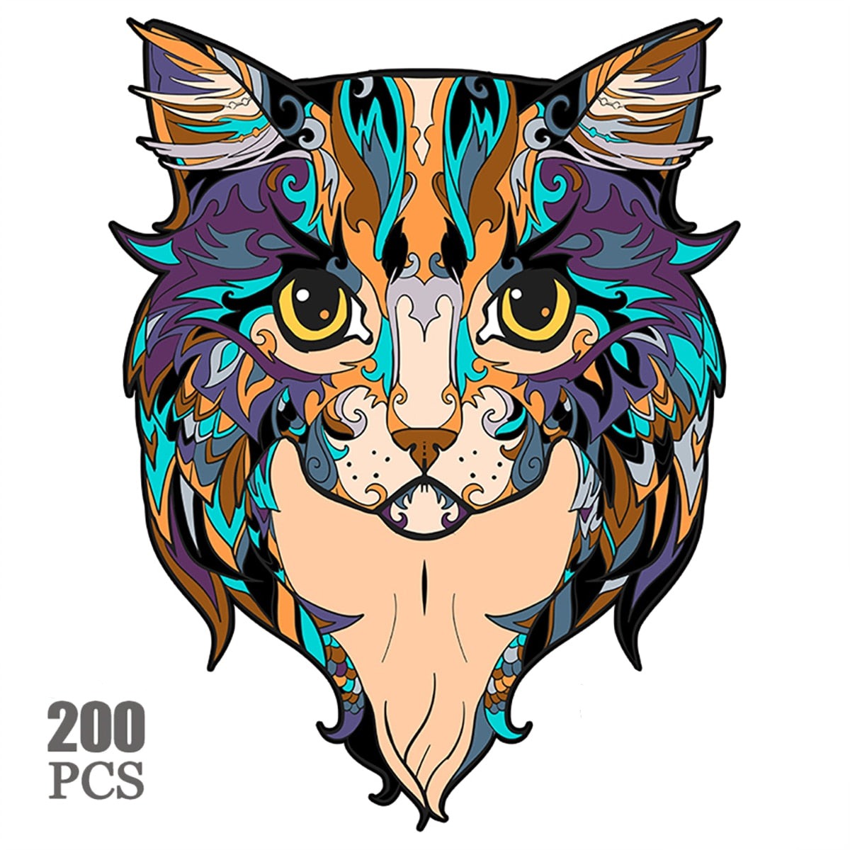 Purrfect Fit Cat Puzzle