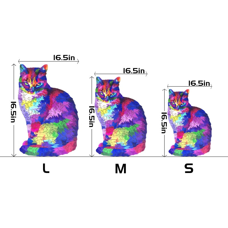 Rainbow Cat Puzzle
