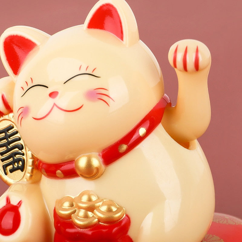 Solar Powered Lucky Cat - Solar Powered Lucky Cat