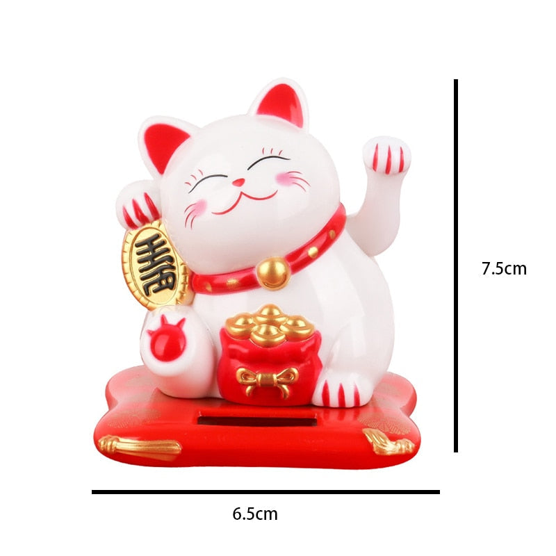 Solar Powered Lucky Cat - Solar Powered Lucky Cat