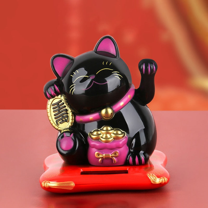 Solar Powered Lucky Cat - Solar Powered Lucky Cat