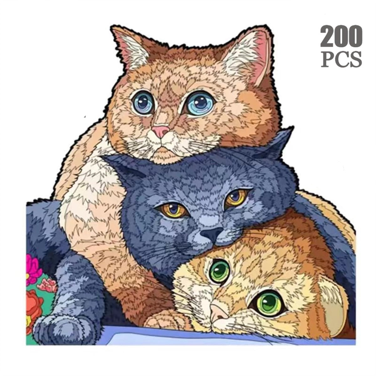 Whisker Wonderland Cat Puzzle