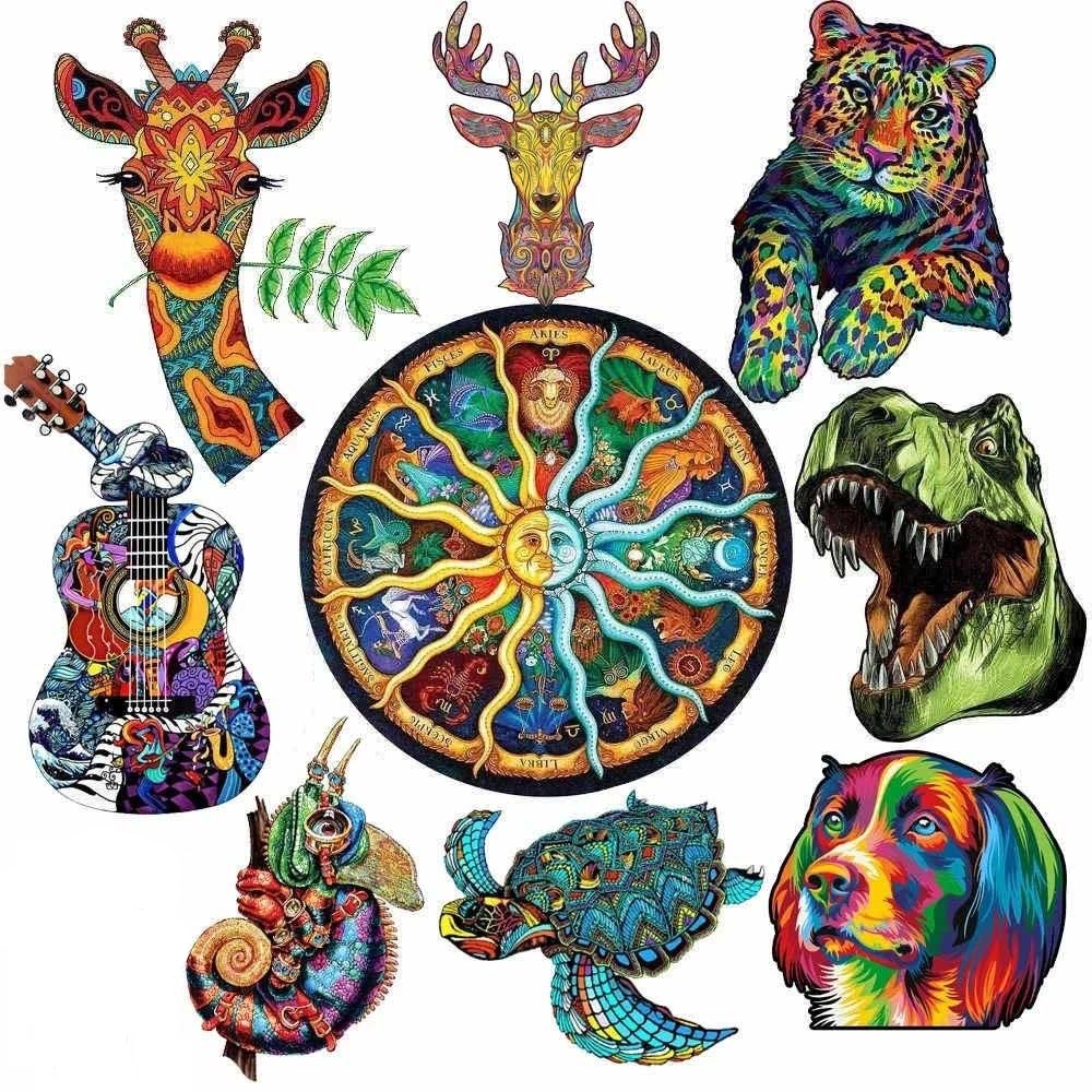 Wooden Animal Jigsaw Puzzle