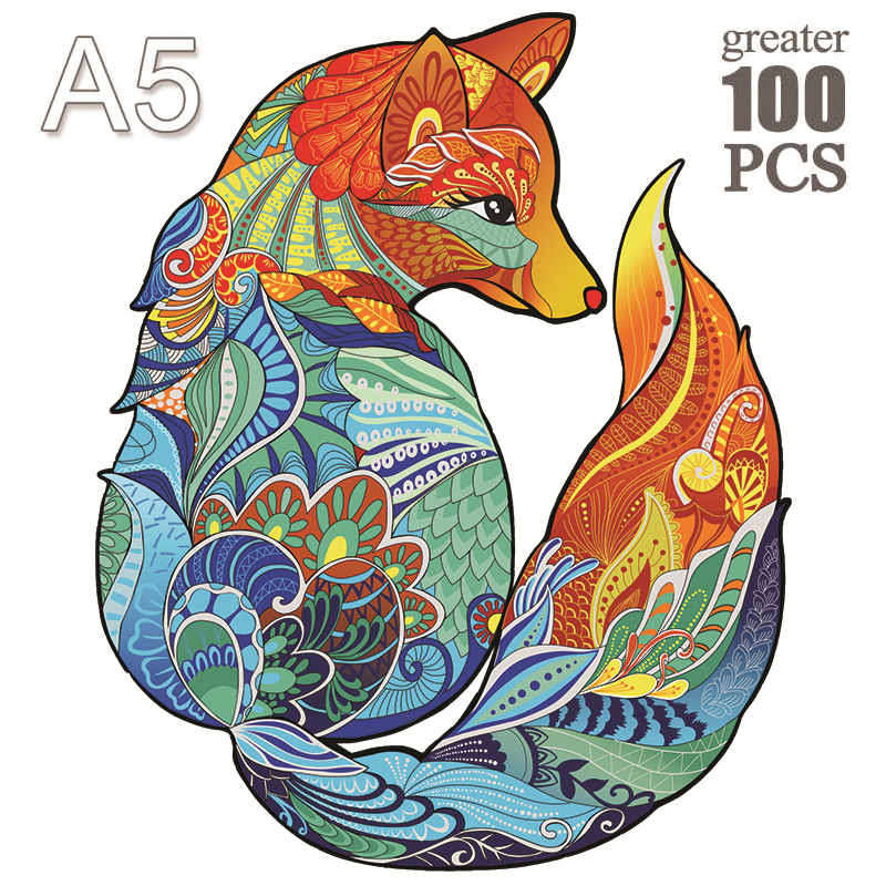 Wooden Animal Jigsaw Puzzle