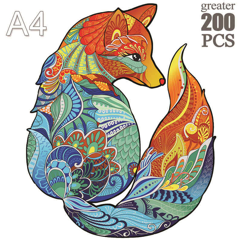 Wooden Animal Jigsaw Puzzle