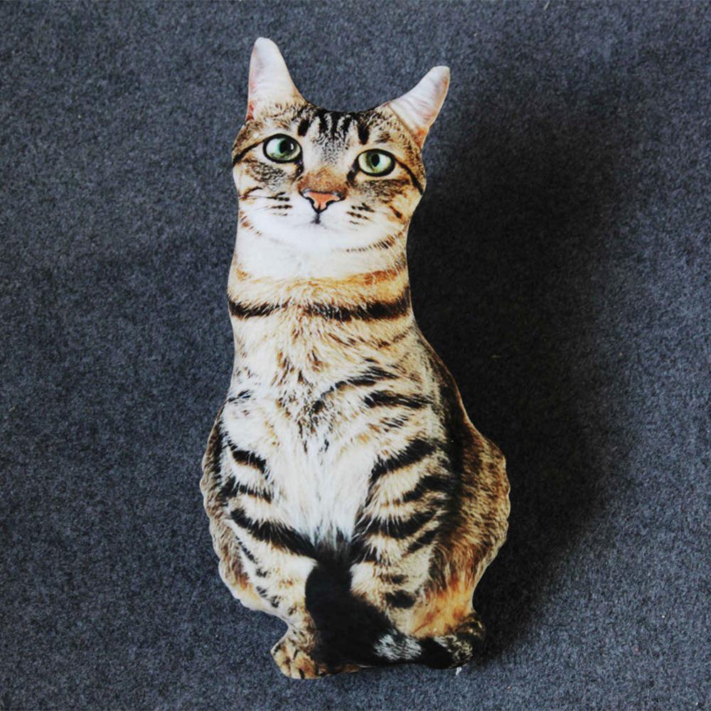 3D Cat Plush - Stripe Standing