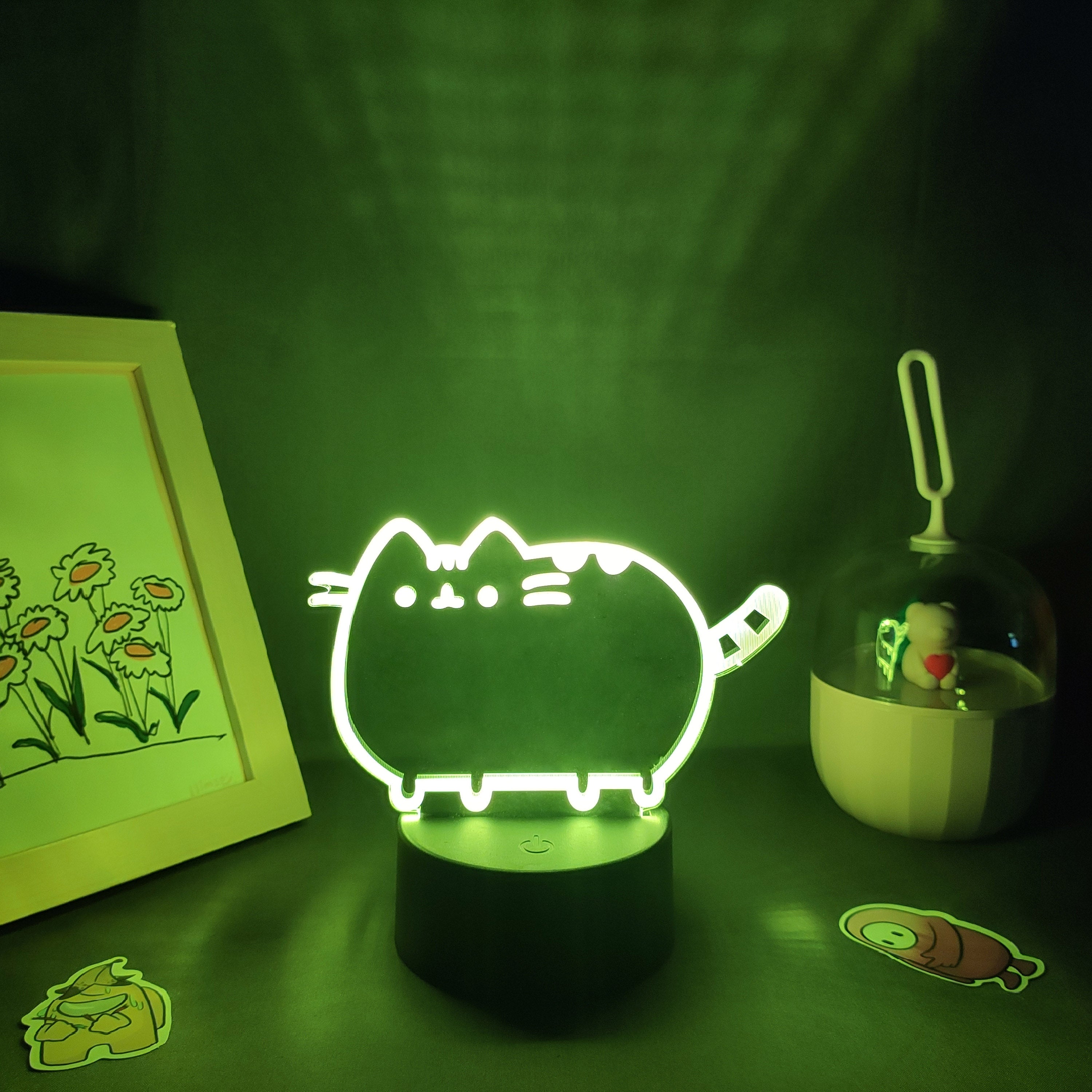 3D LED Cat Night Light - 3D LED Cat Night Light
