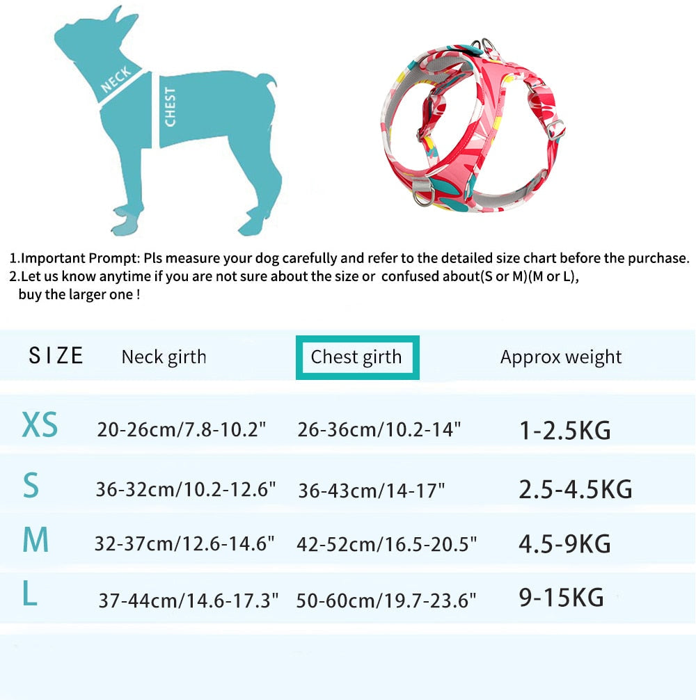 Abstract Secure Cat Harness - cat harness leash