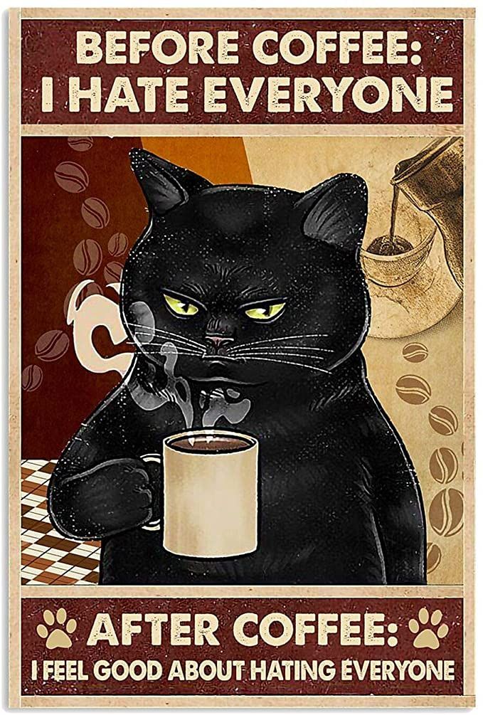 Anti Cat Posters - 21x30cm No Frame / Brown - Cat poster