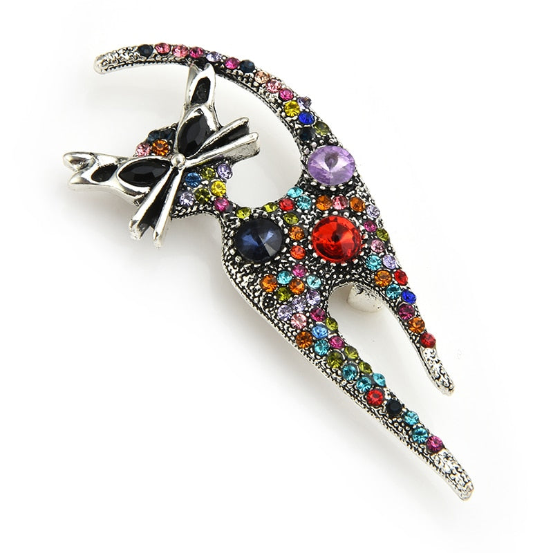 Antique cat Brooch - Antique cat Brooch